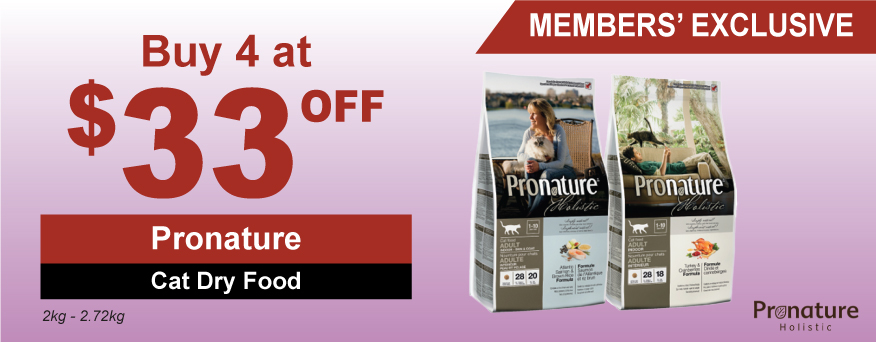 Pronature Cat Dry Food Promo